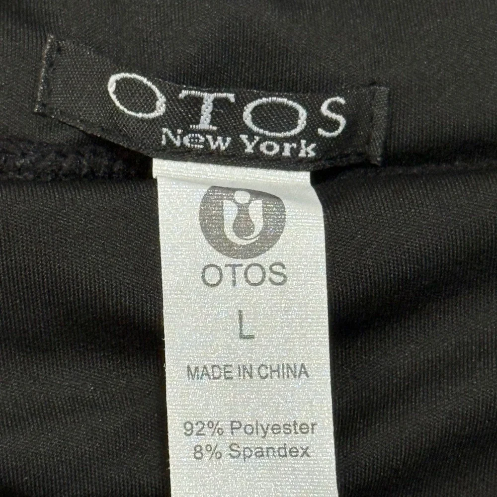 OTOS New York Blk Pleated Tennis Skirt w Built-in Shorts Athletic Activewear L‎